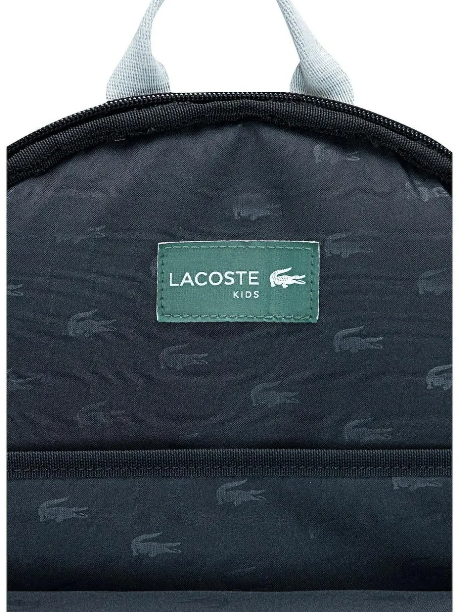 Lacoste Black Backpack with Pencil Case Online