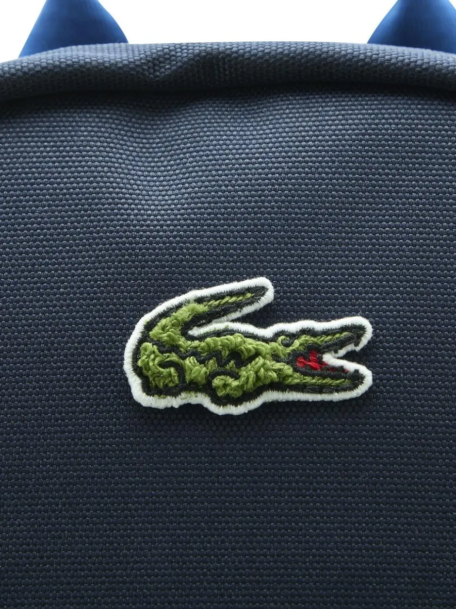 Lacoste Blue Backpack with Pencil Case Outlet