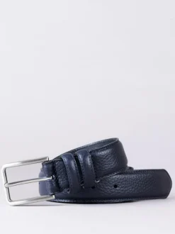 Lakeland Leather Storrs Belt Blue Outlet