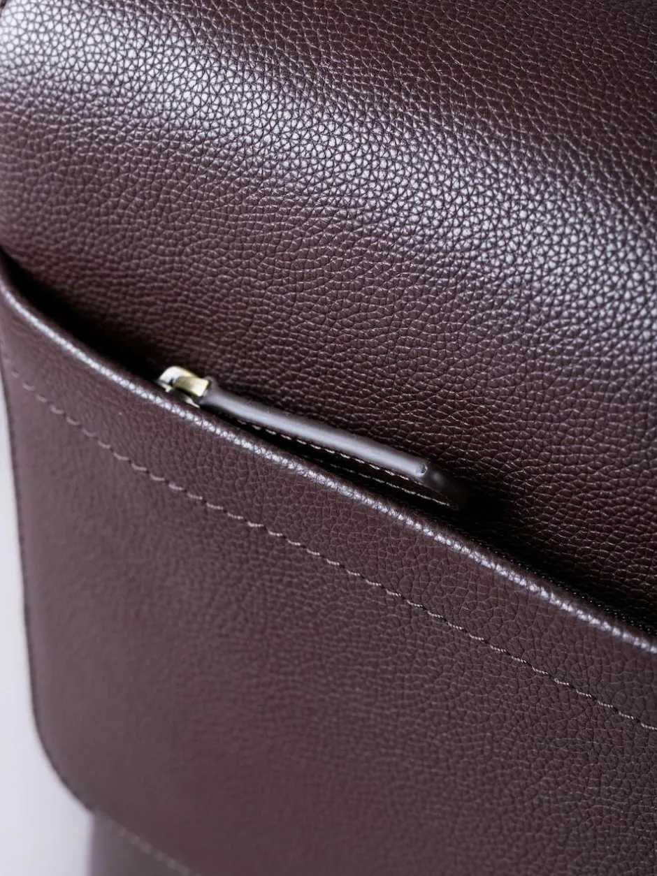 Lakeland Leather Crummock Laptop Messenger Bag Brown Clearance