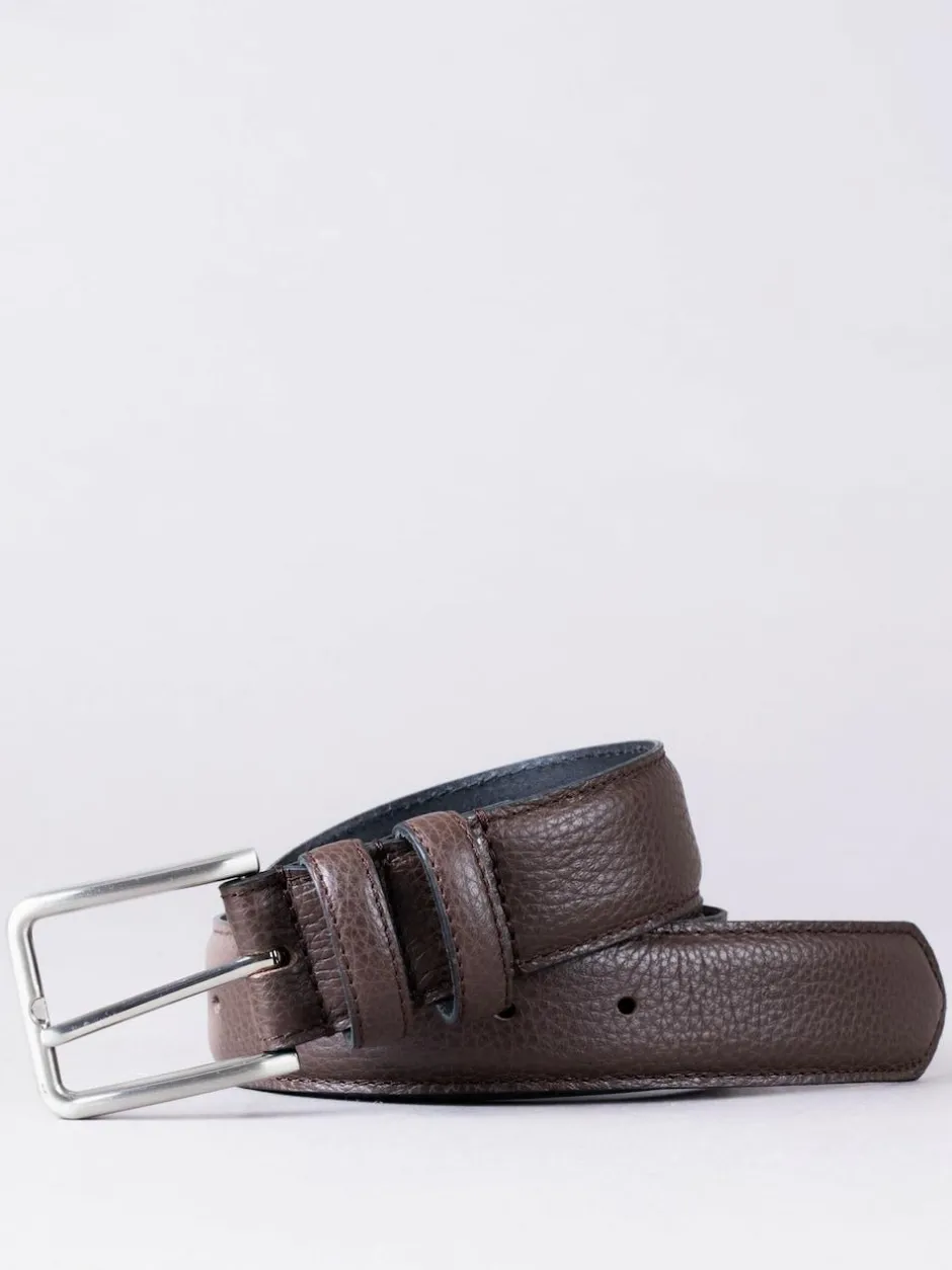 Lakeland Leather Storrs Belt Brown Outlet
