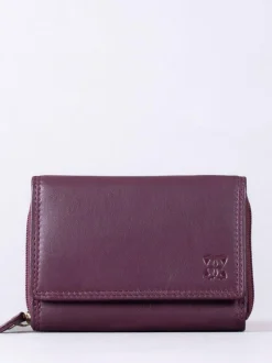 Lakeland Leather Burgundy Small Purse New