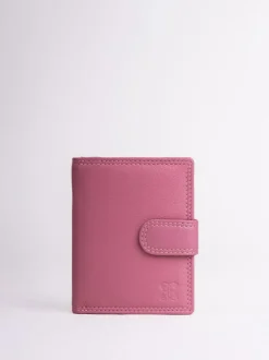 Lakeland Leather Mauve Pink Small Tab Purse Clearance
