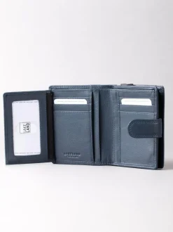 Lakeland Leather Navy Blue Small Tab Purse Online
