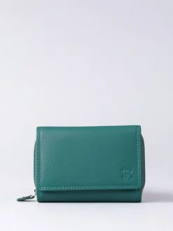 Lakeland Leather Teal Green Small Purse Online