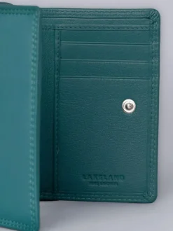 Lakeland Leather Teal Green Small Purse Online