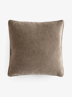 Next Latte 45 x 45cm Soft Velour Cushion