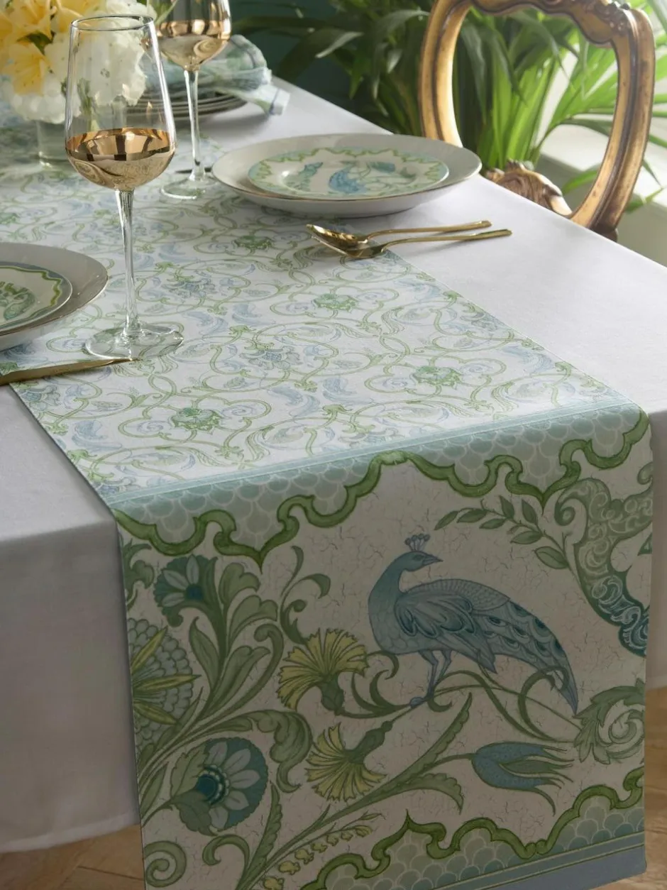 Laurence Llewelyn-Bowen Multi Palm Court Porcelain Side Plate Set Clearance