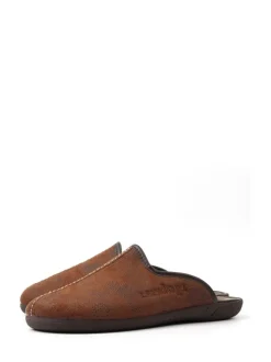 Lazy Dogz Blue Tees II Slip On Mule Slippers Brown Best
