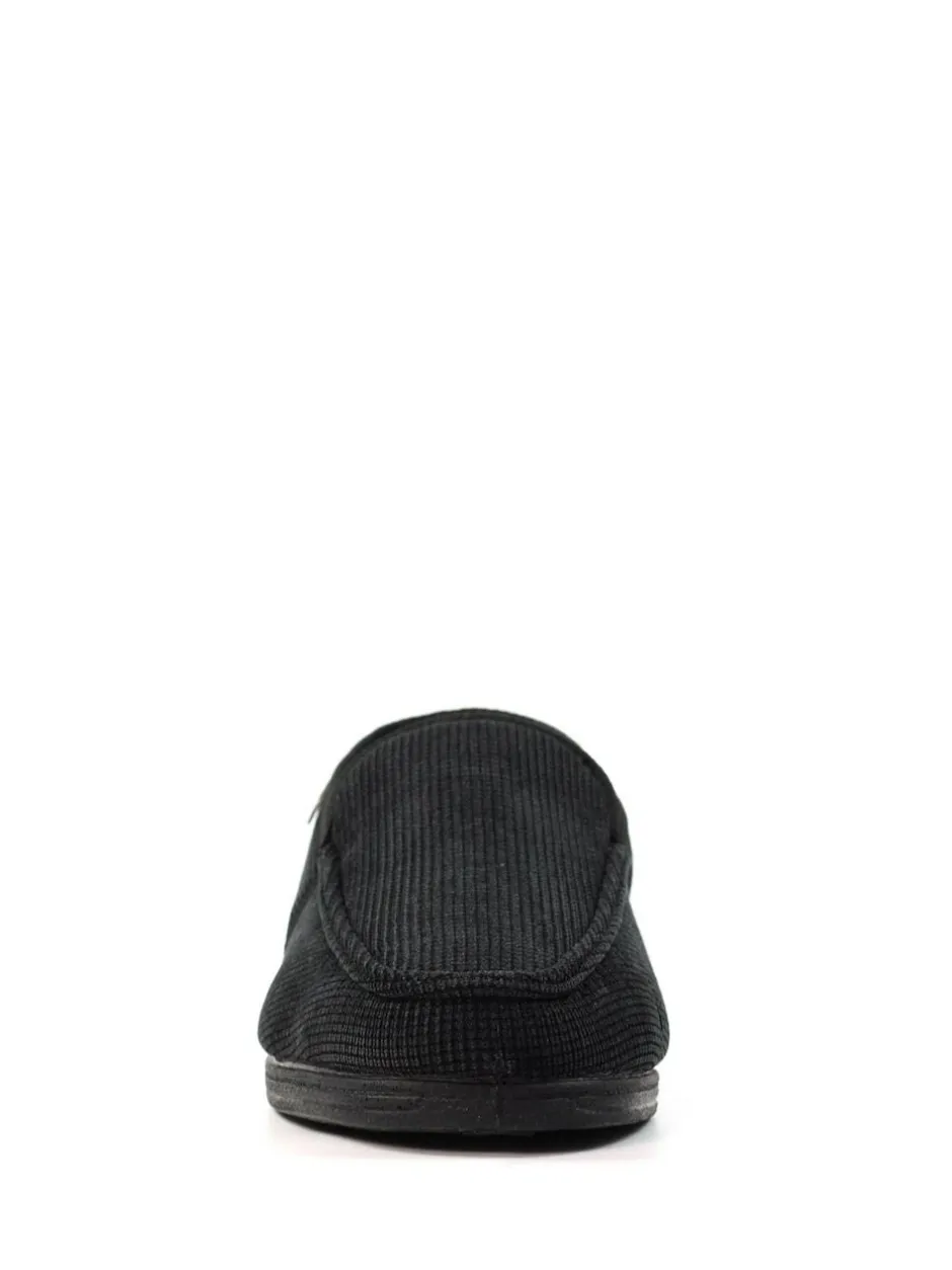 Lazy Dogz Dylan Full Black Slippers Outlet