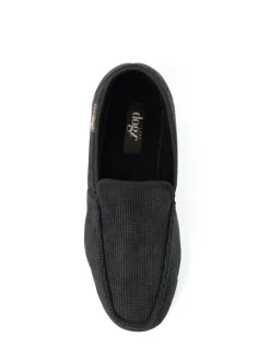 Lazy Dogz Dylan Full Black Slippers Outlet
