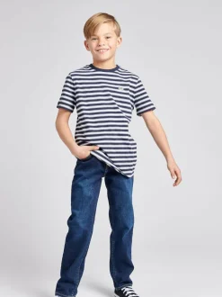 Lee Relaxed Fit West Jeans Blue Dark