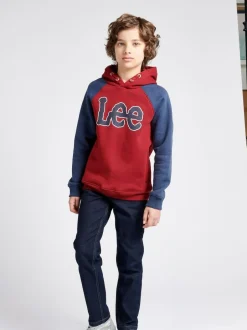 Lee Boys Straight Fit Daren Jeans Dark Blue Outlet