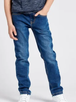 Lee Luke Slim Fit Jeans Mid Blue Discount