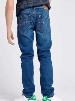 Lee Luke Slim Fit Jeans Mid Blue Discount