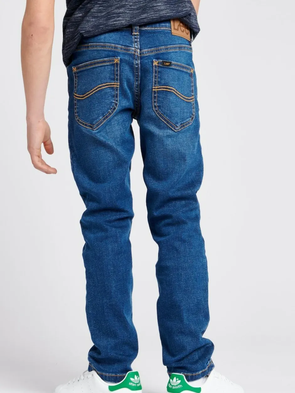 Lee Luke Slim Fit Jeans Mid Blue Discount