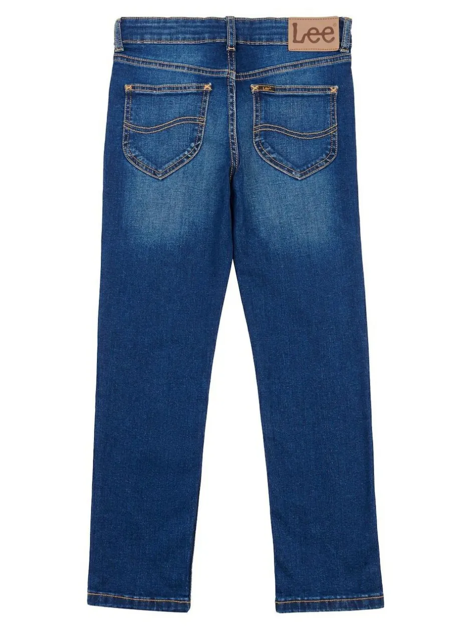 Lee Luke Slim Fit Jeans Mid Blue Discount