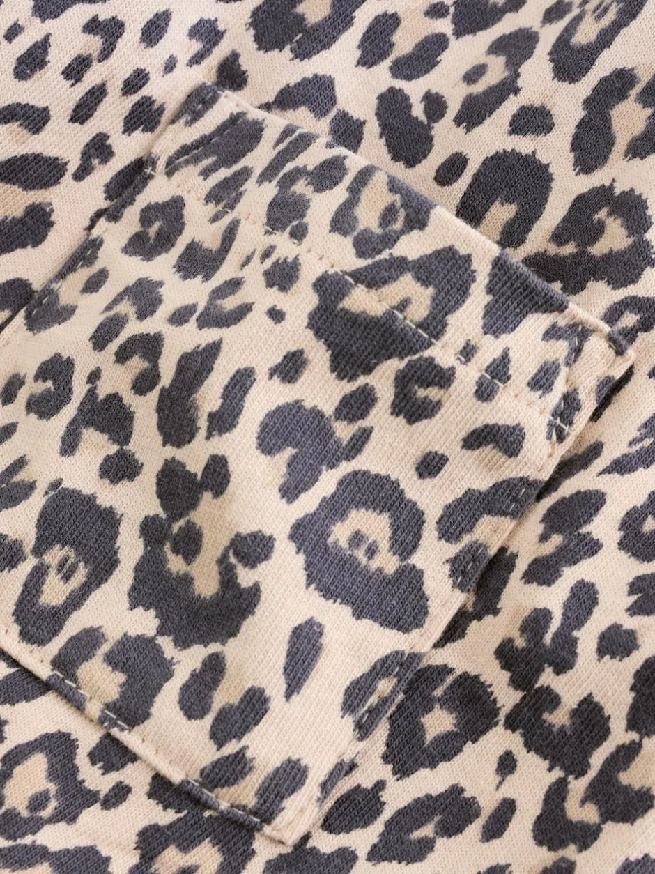 Next Baby Jersey Dungarees and Bodysuits Set 2 Piece (0mths-3yrs) Leopard Print Sale