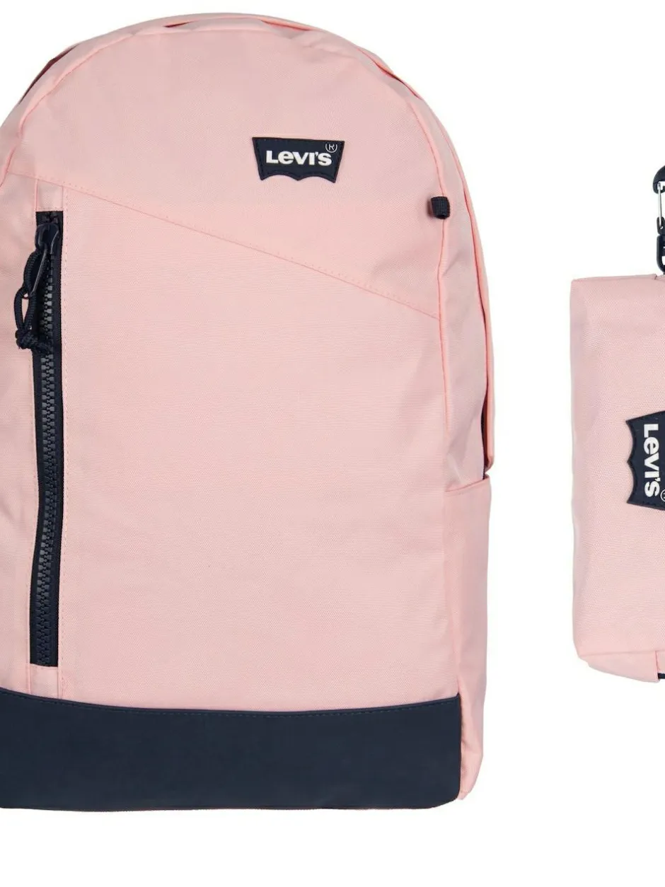 Levi's ® Pink Logo Backpack With Pencil Case Outlet