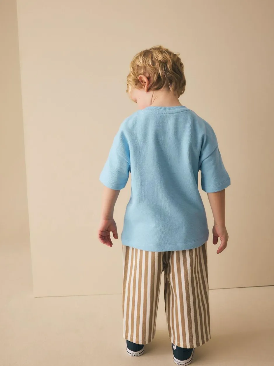 Next Light Blue Breakfast Trio Short Sleeve Appliqué T-Shirt (3mths-7yrs) Best