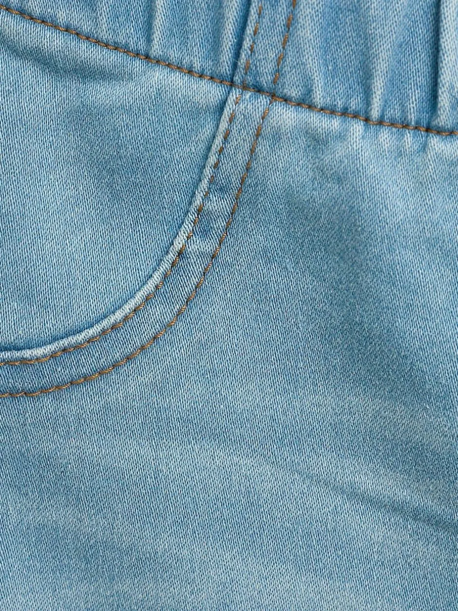 Next 1 Pack Elasticated Waist Jeggings (3mths-7yrs) Light Blue Denim Online
