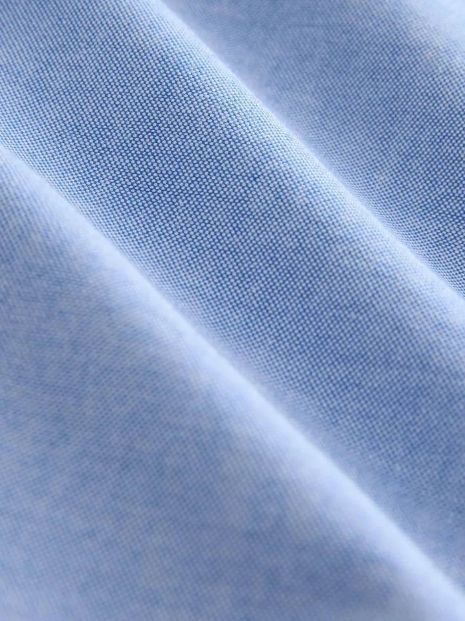 Next Light Blue Regular Fit Long Sleeve Oxford Shirt Discount