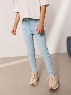 Next Regular Length Stretch Jeggings (3-16yrs) Light Blue Online