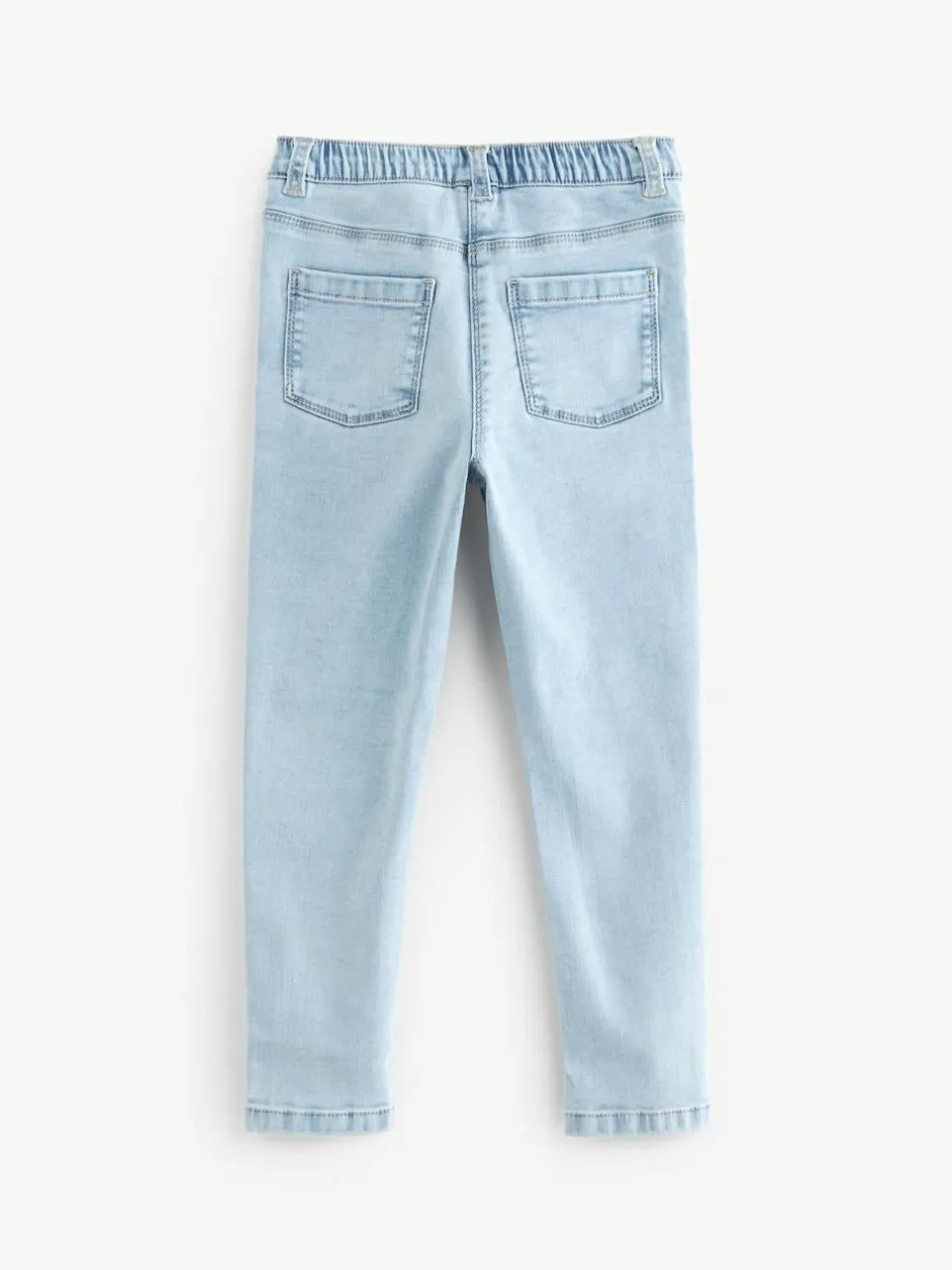 Next Regular Length Stretch Jeggings (3-16yrs) Light Blue Online