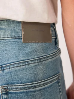 Next Light Blue Slim Fit Motionflex Jeans Discount