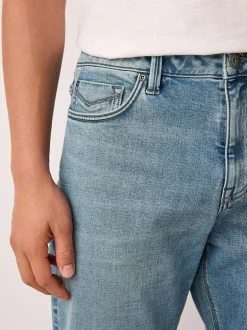 Next Light Blue Slim Fit Motionflex Jeans Discount