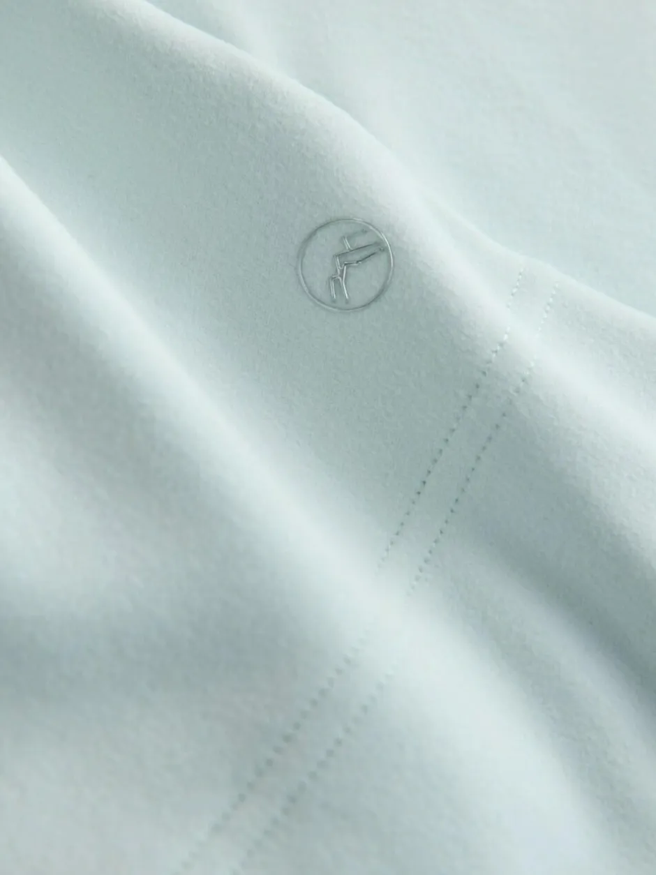 Next Thermal Soft Touch Long Sleeve High Neck Top Light Blue