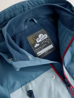 Next Waterproof Fleece Lined Anorak (3mths-7yrs) Light Blue Online