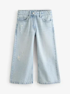 Next Wide Leg Jeans (3-16yrs) Light Blue New