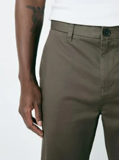 Next Light Brown Slim Fit Stretch Chinos Trousers Best