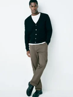 Next Light Brown Slim Fit Stretch Chinos Trousers Best
