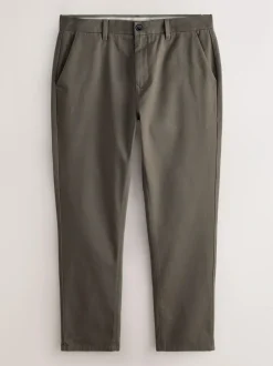 Next Light Brown Slim Fit Stretch Chinos Trousers Best