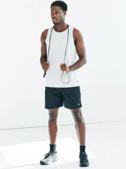 Next Active Gym Textured Training Vest Light Grey Best