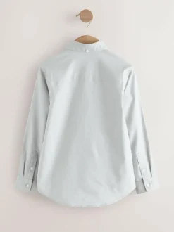 Next Light Grey Single Oxford Shirt (3-16yrs)