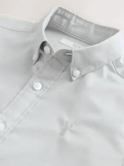 Next Light Grey Single Oxford Shirt (3-16yrs)