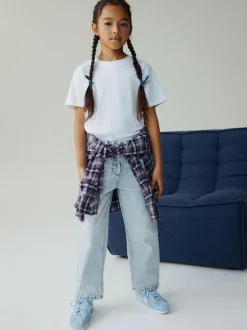Next Straight Leg Jeans (3-16yrs) Light Wash