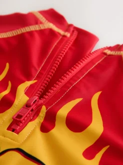 Next Rash Vest and Swim Shorts Set (3mths-7yrs) Lightening McQueen
