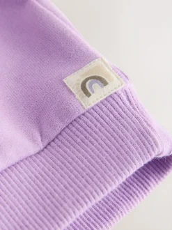 Next Lilac Purple Crew Neck Sweatshirt (3mths-7yrs) New