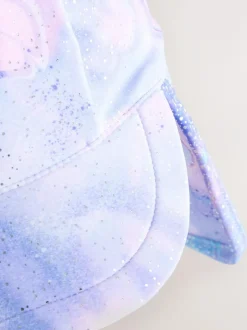 Next Swim Legionnaire Hat (3mths-10yrs) Lilac Purple Foil Butterfly Discount