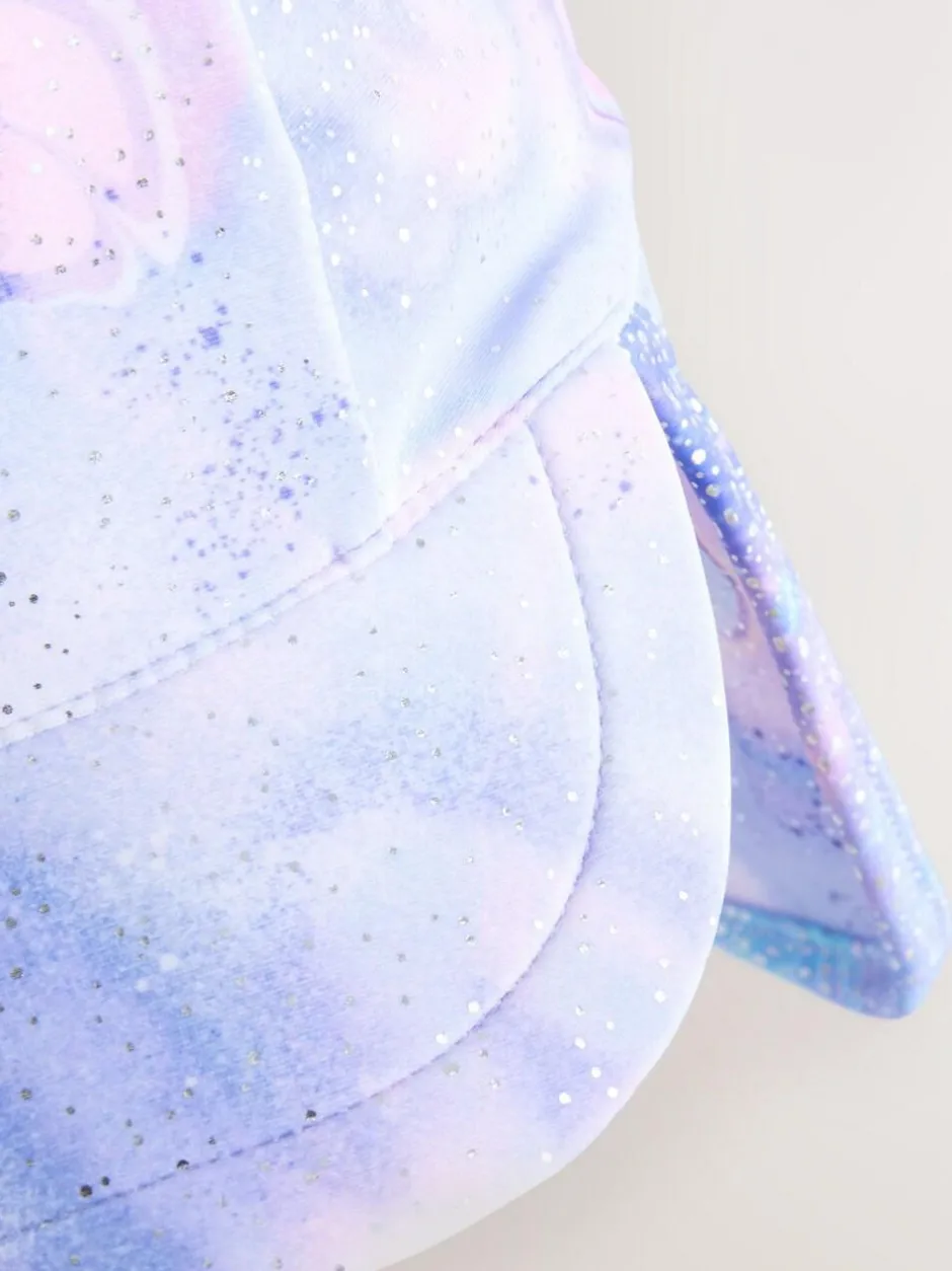 Next Swim Legionnaire Hat (3mths-10yrs) Lilac Purple Foil Butterfly Discount