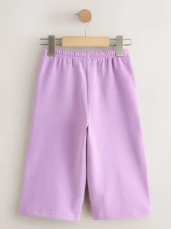 Next Lilac Purple Wide Leg Sweat Joggers (3mths-7yrs) Clearance