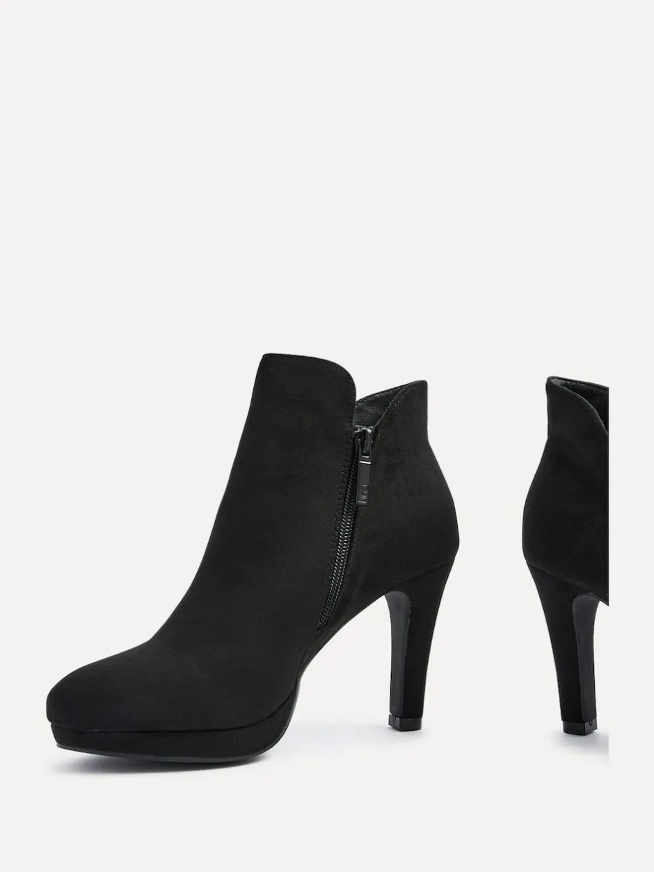 Linzi Layara Platform Ankle Boots With Stiletto Heels Black Discount