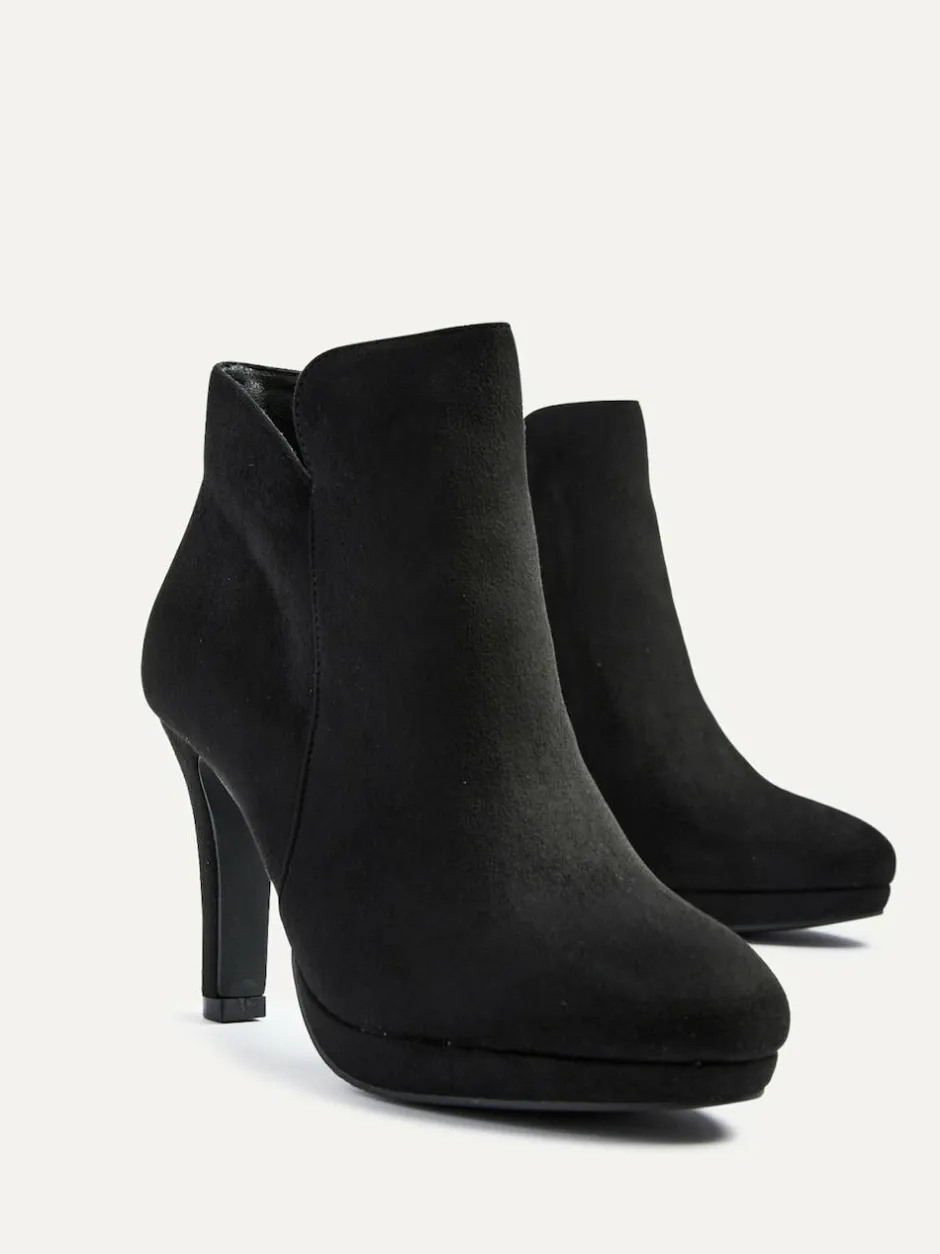 Linzi Layara Platform Ankle Boots With Stiletto Heels Black Discount
