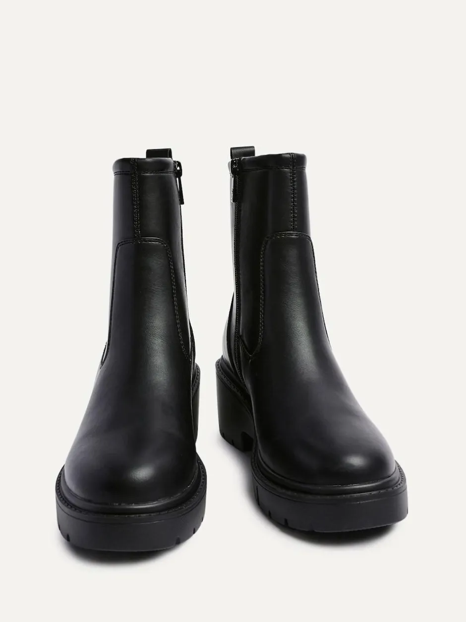 Linzi Limited Wedge Ankle Boots Black Online
