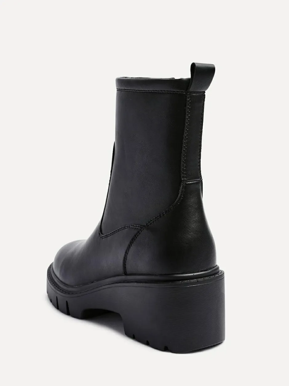 Linzi Limited Wedge Ankle Boots Black Online