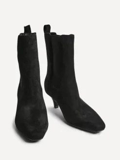 Linzi Ritual Kitten Heeled Chelsea Boots Black Best